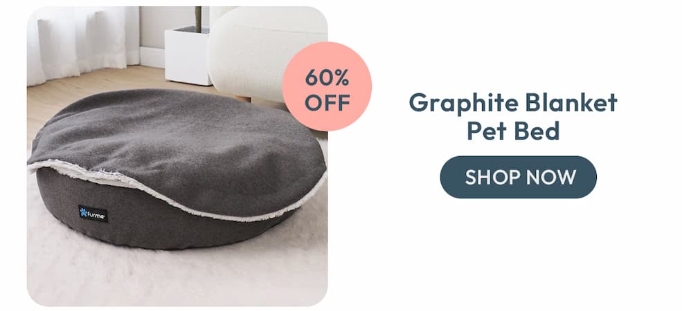 Graphite Blanket Pet Bed