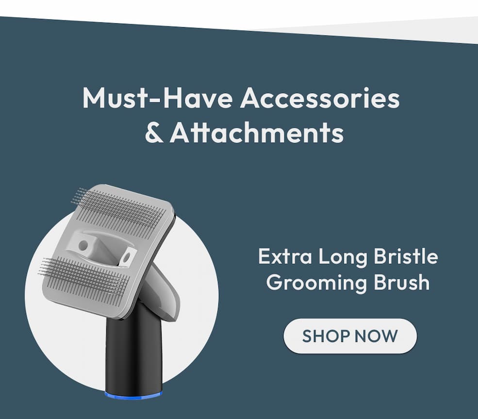 Extra Long Bristle Grooming Brush