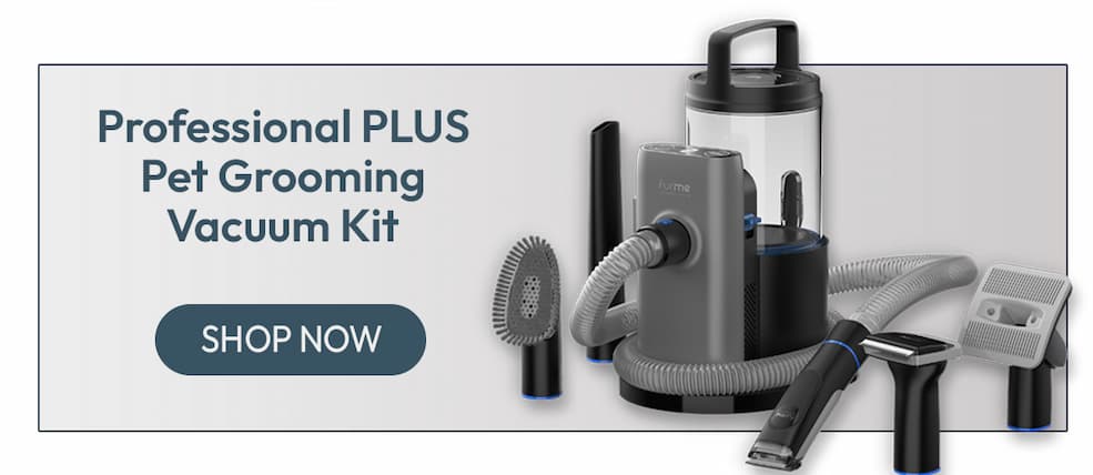 Pro Plus Pet Grooming Vacuum Kit