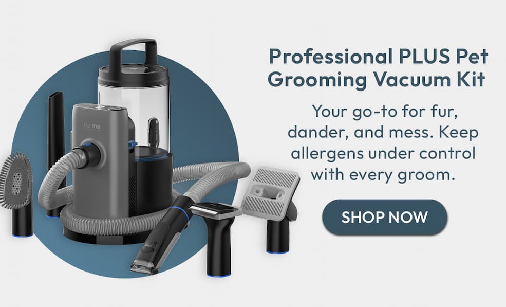 PLUS Pet Grooming Vacuum Kit
