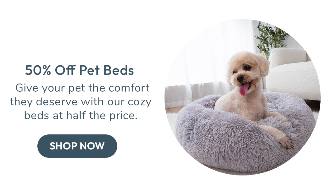 50% off Pet Beds