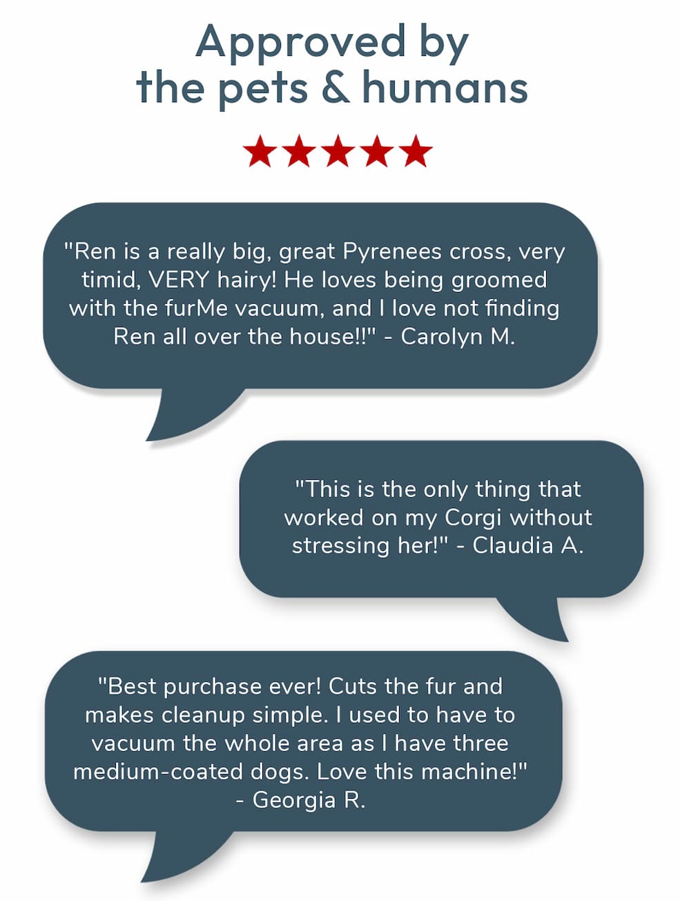 Approved by the pets and humans