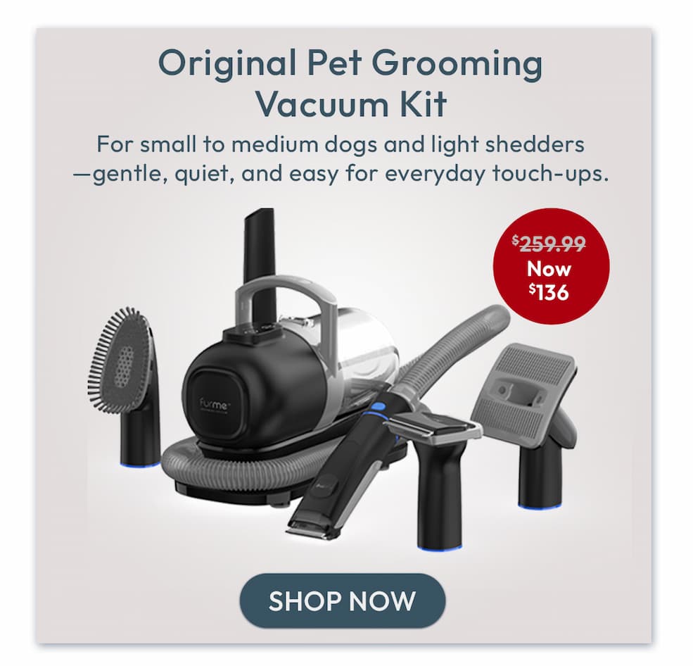 Original Pet Grooming Vacuum Kit