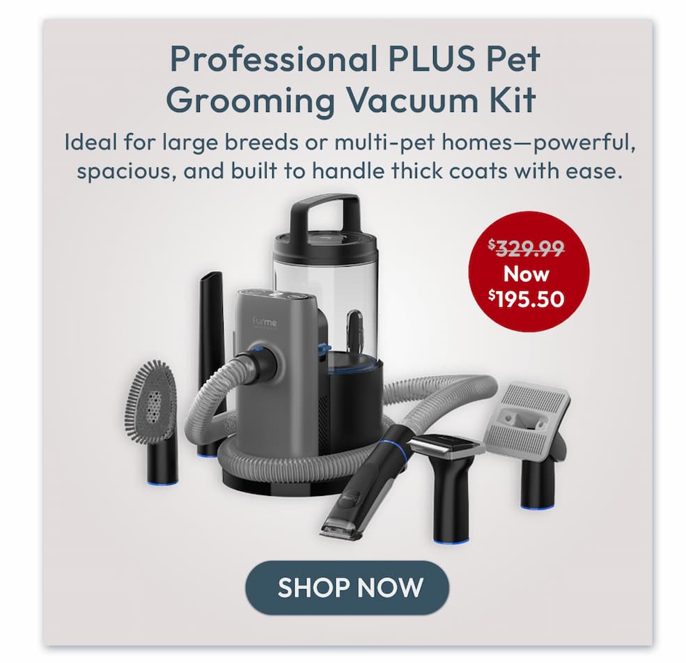 Professional Grooming Vacuum Kit