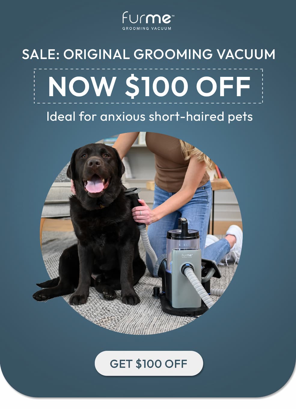 $100 off