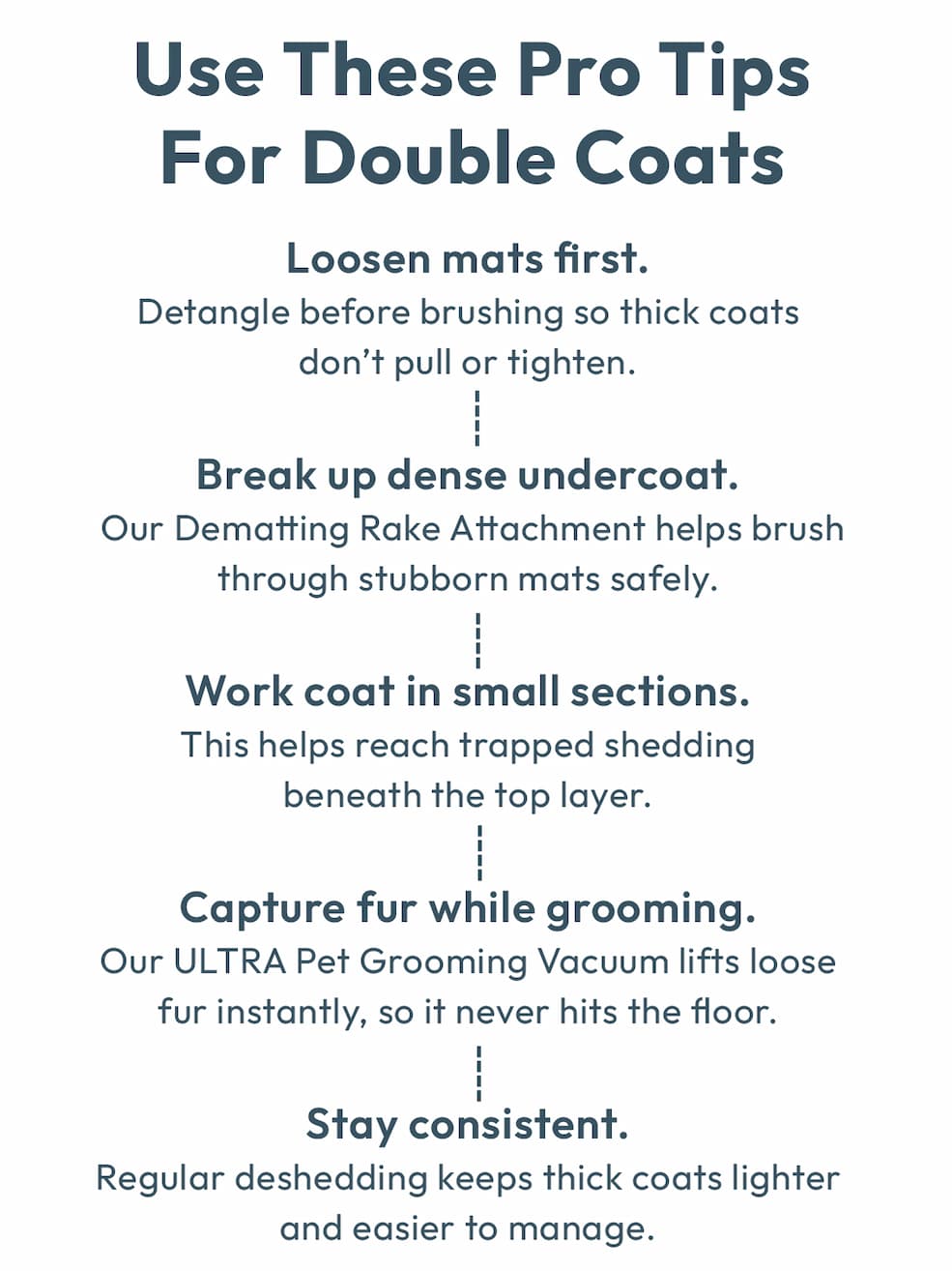 Pro Tips for Double Coats