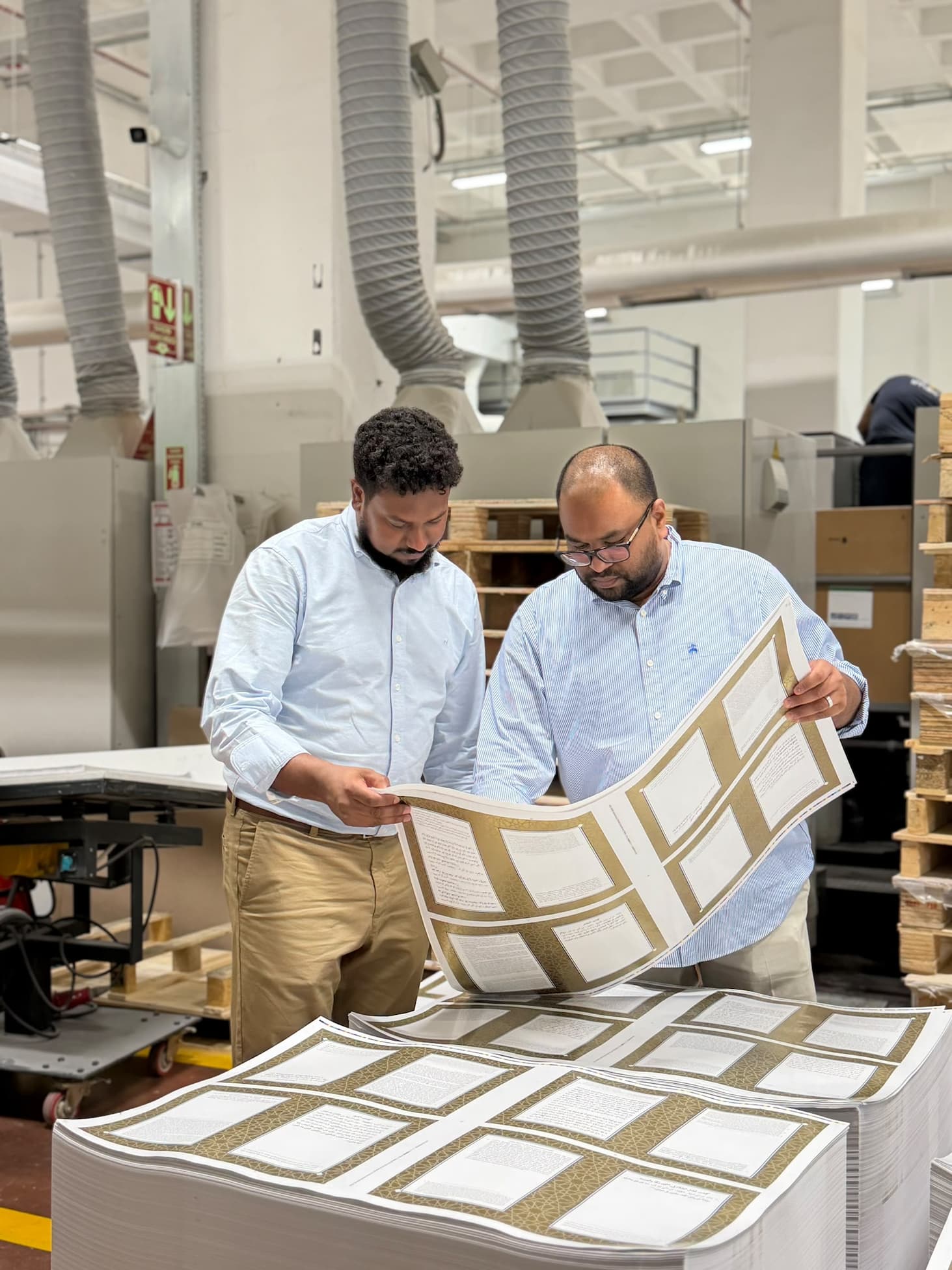 Inspecting the print process