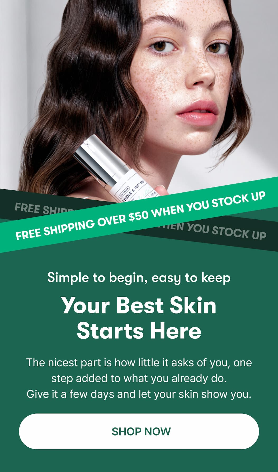 free shipping over 50$