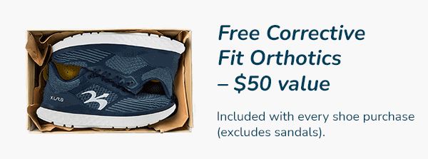 Free Corrective Fit Orthotics