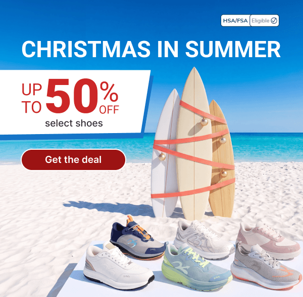Christmas in Summer: UP TO 50% OFF select shoes