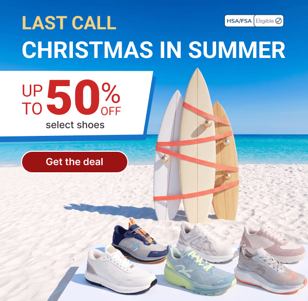Christmas in Summer: UP TO 50% OFF select shoes