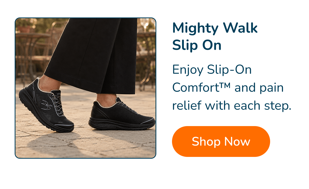 Women mighty walk slip on