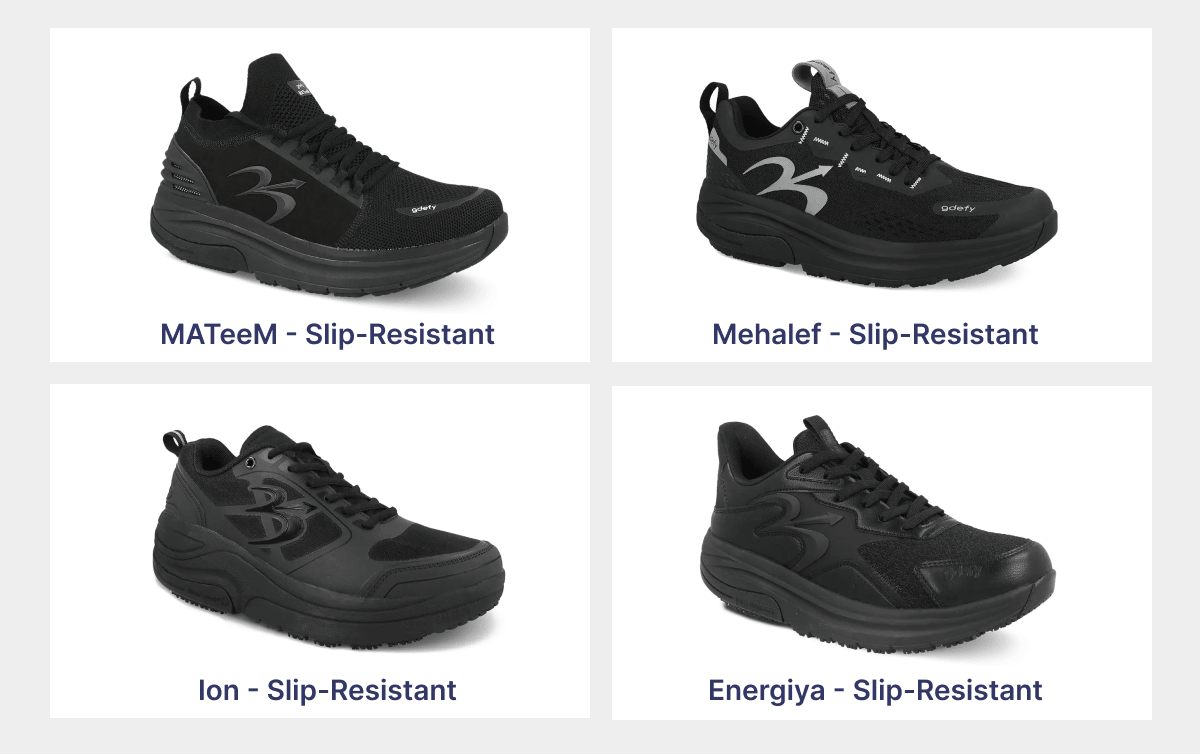 Slip-Resistant Styles for Demanding Workdays