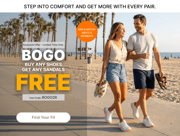 BUY ANY SHOES GET ANY SANDALS FREE