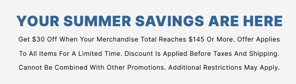 YOUR SUMMER SAVINGS ARE HERE