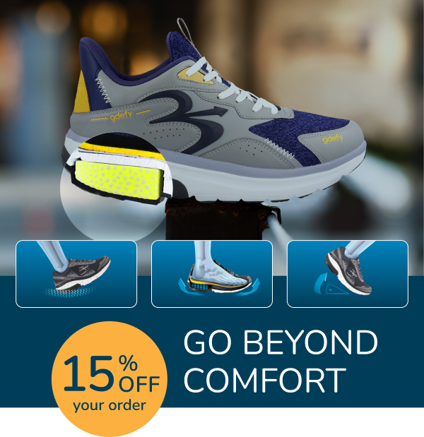 Go Beyond Comfort. 15% OFF
