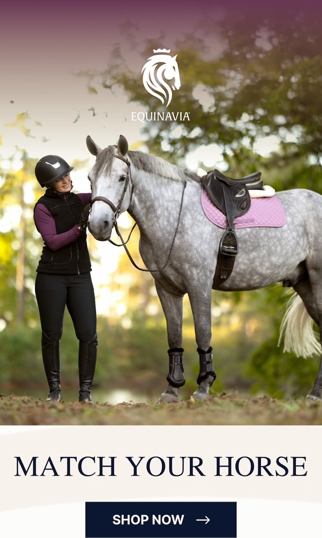 Match Your Horse. Shop Now