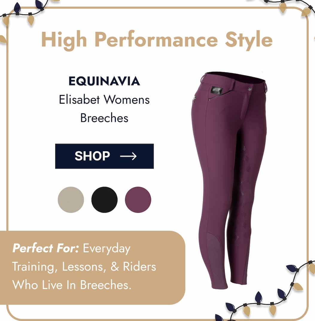 High Performance Style. Equinavia Elisabet Womens Breeches. Shop. Perfect for: Everyday Training, Lessions, & Riders Who Live In Breeches.