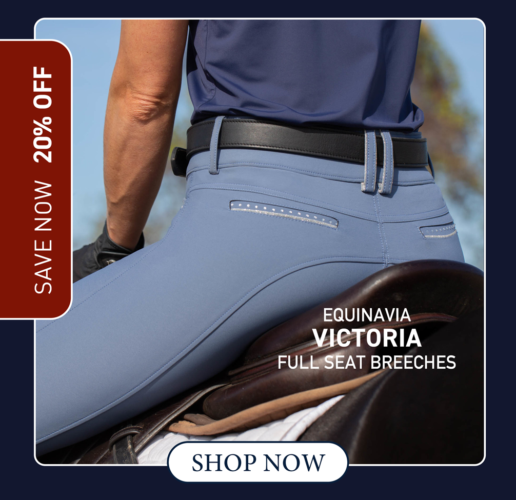 Equinavia Victoria Women's Silicone Full Seat Breeches - Twilight Blue