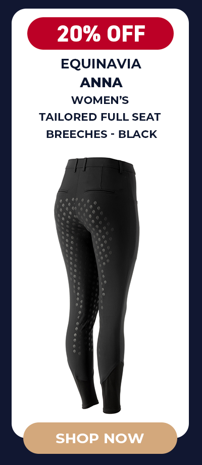 Equinavia Anna Women's Tailored Full Seat Breeches - Black