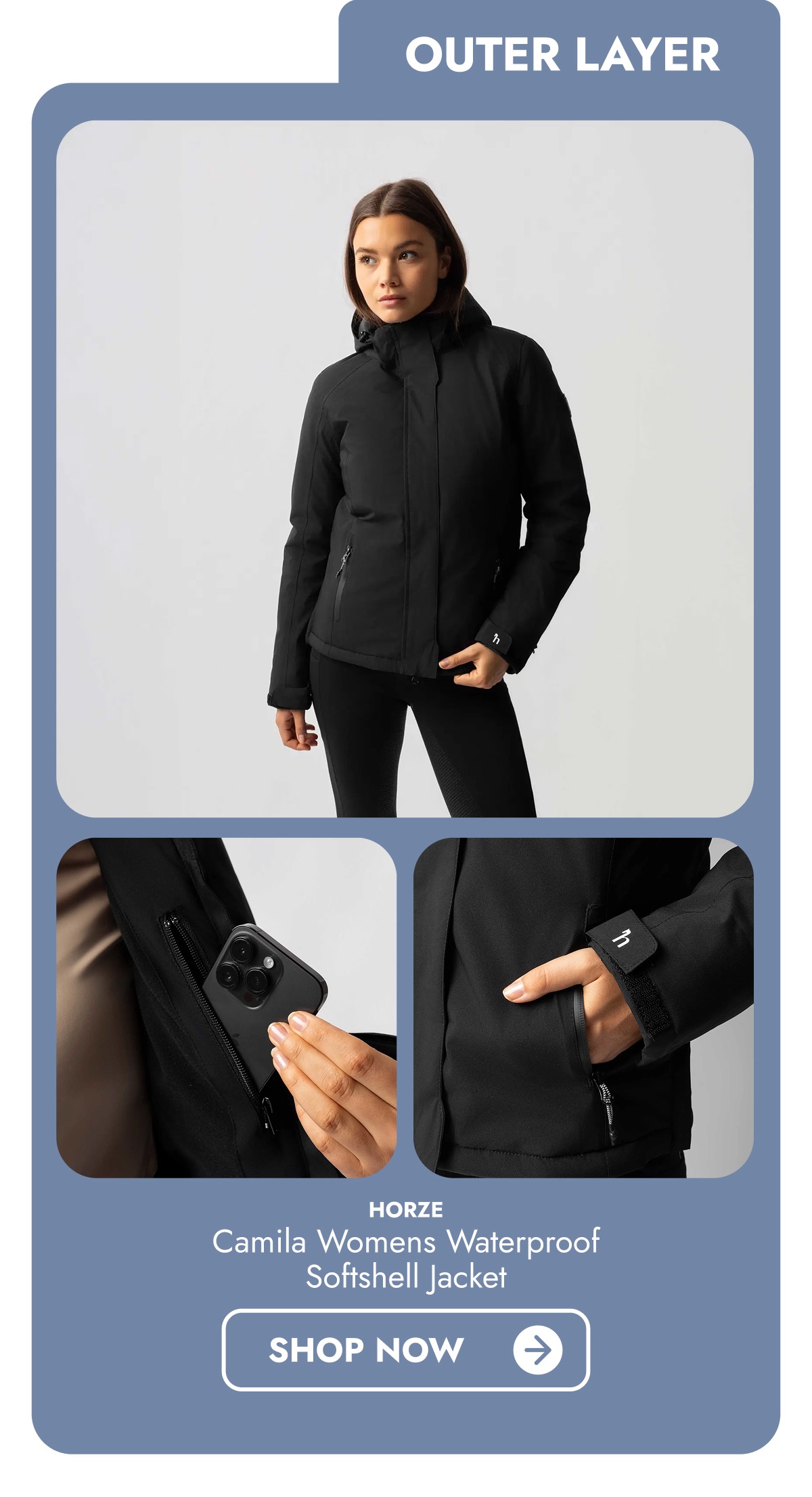 Camila Women's Waterproof Softshell Jacket