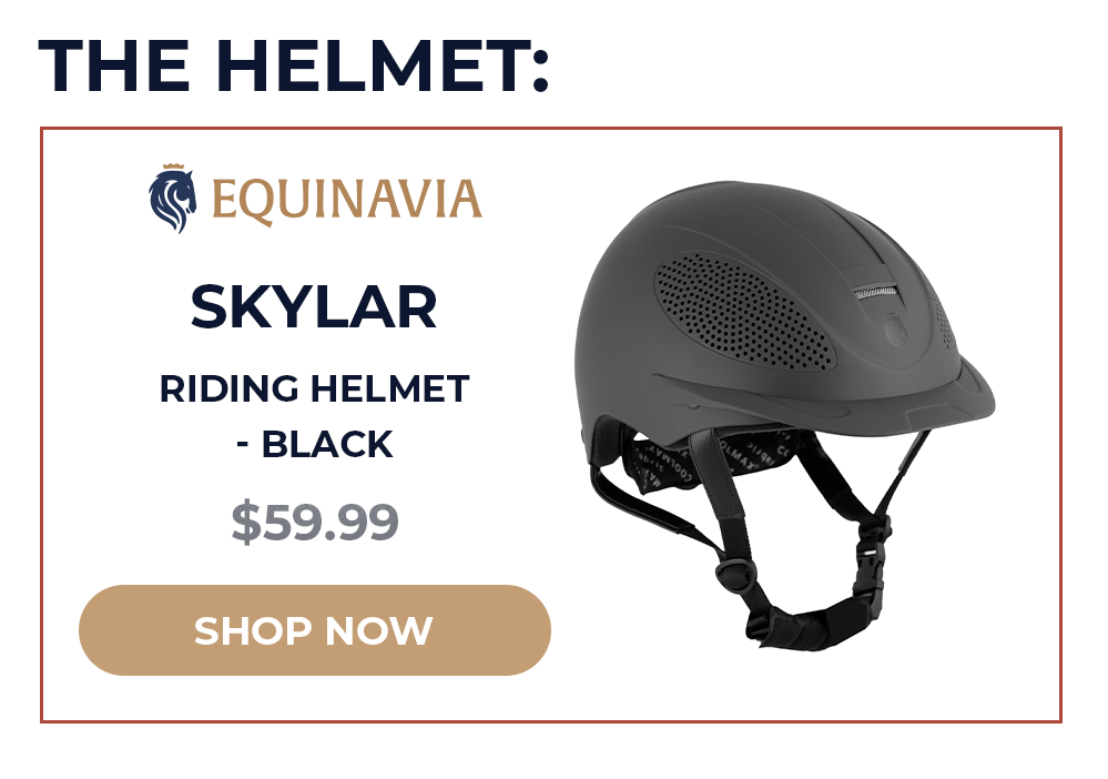 The Helmet: Equinavia Skylar Riding Helmet - Black