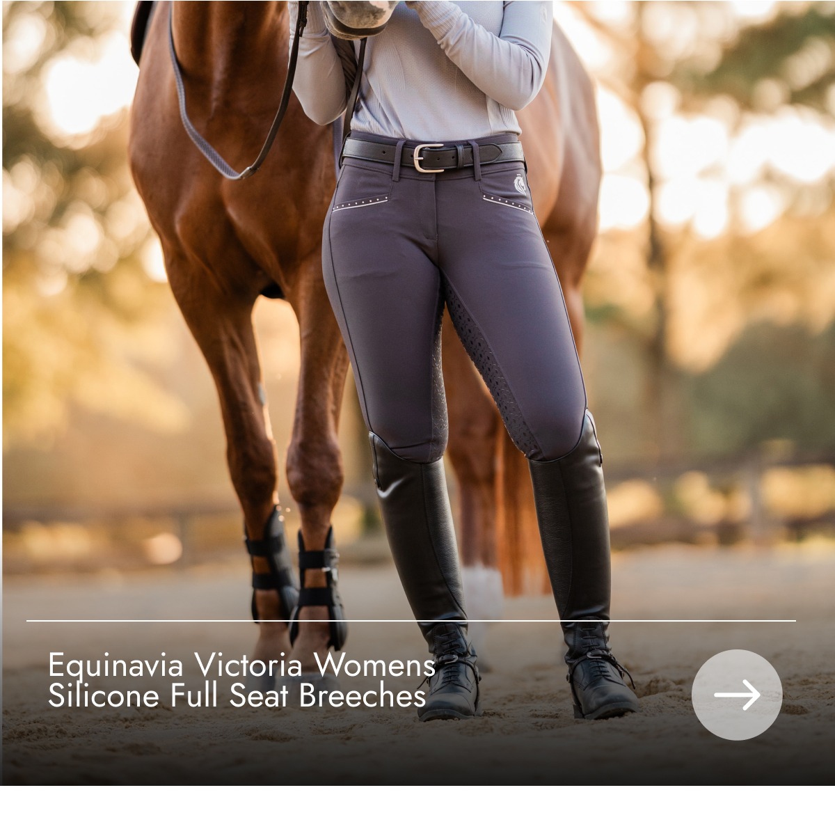 Equinavia Victoria Womens Silicone Full Seat Breeches