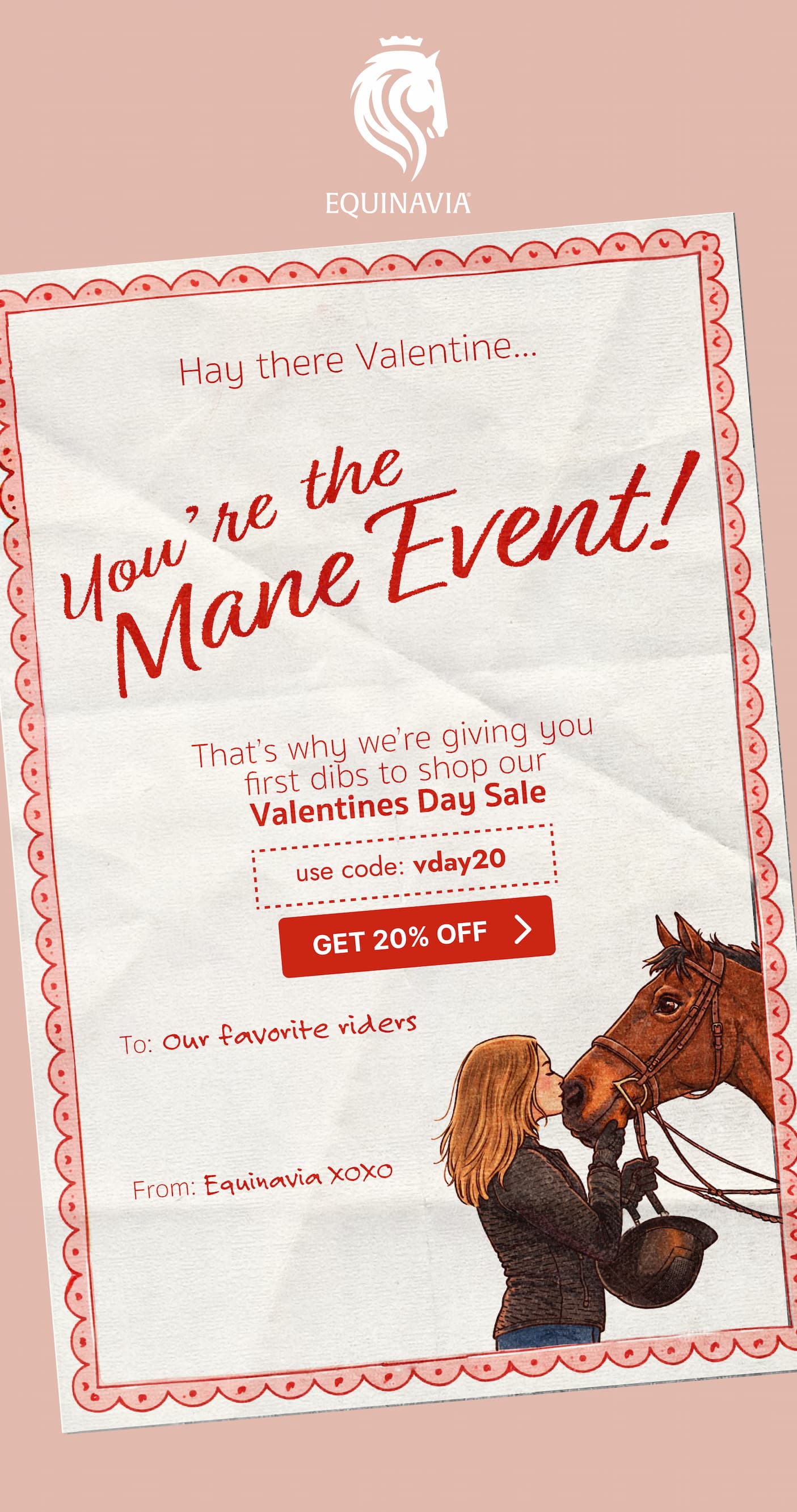 You're the Mane Event! Get 20% Off Sale Items 