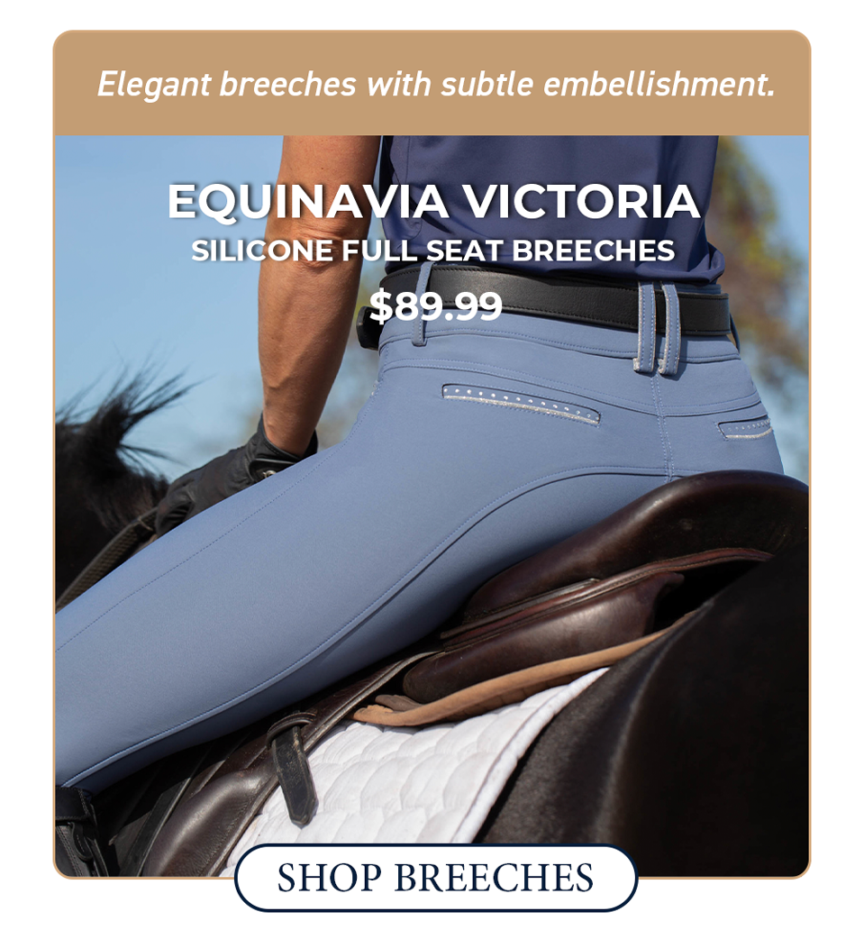 Equinavia Victoria Women's Silicone Full Seat Breeches - Twilight Blue