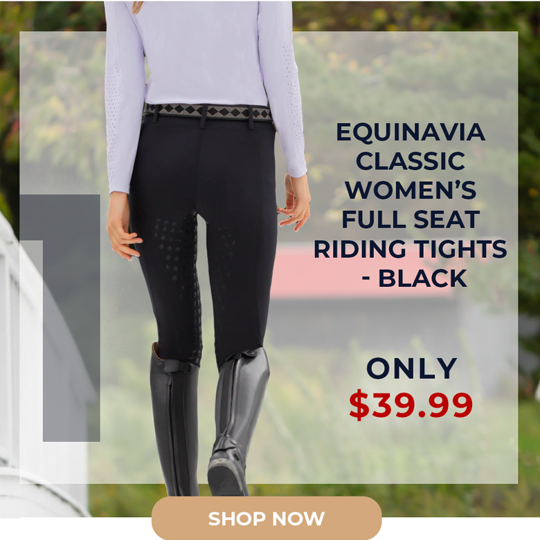 Equinavia Classic Women's Full Seat Riding Tights - Black