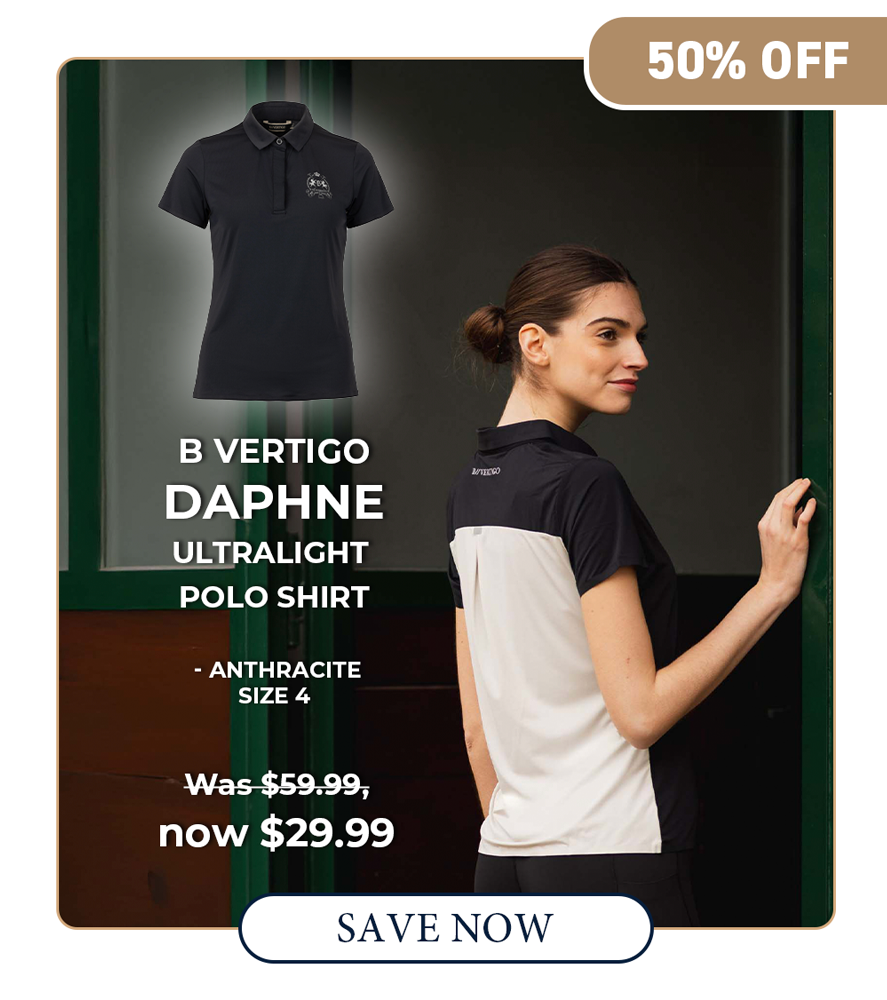 B Vertigo Daphne Women's Ultralight Polo Shirt - Anthracite