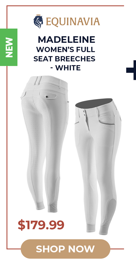 Equinavia Madeleine Women's Full Seat Breeches - White