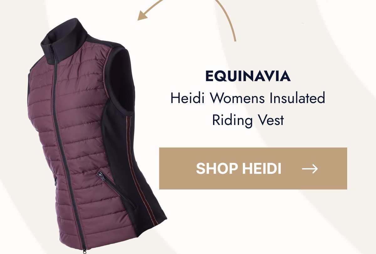 Equinavia Heidi Womens Insulated Riding Vest. Shop Heidi
