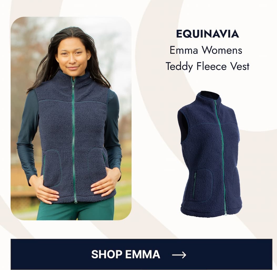 Equinavia Emma Womens Teddy Fleece Vest. Shop Emma