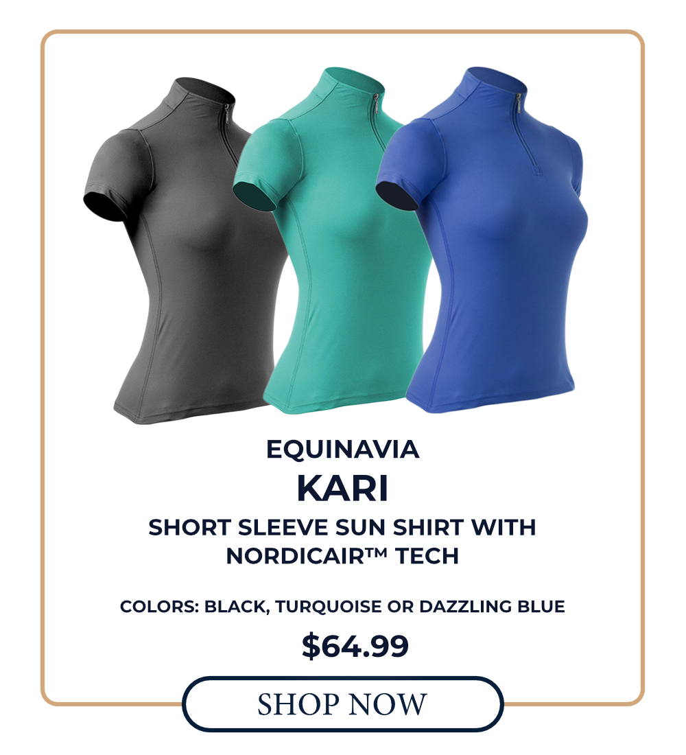 Equinavia Kari Women's Short Sleeve Sun Shirt with NordicAir™ Tech 