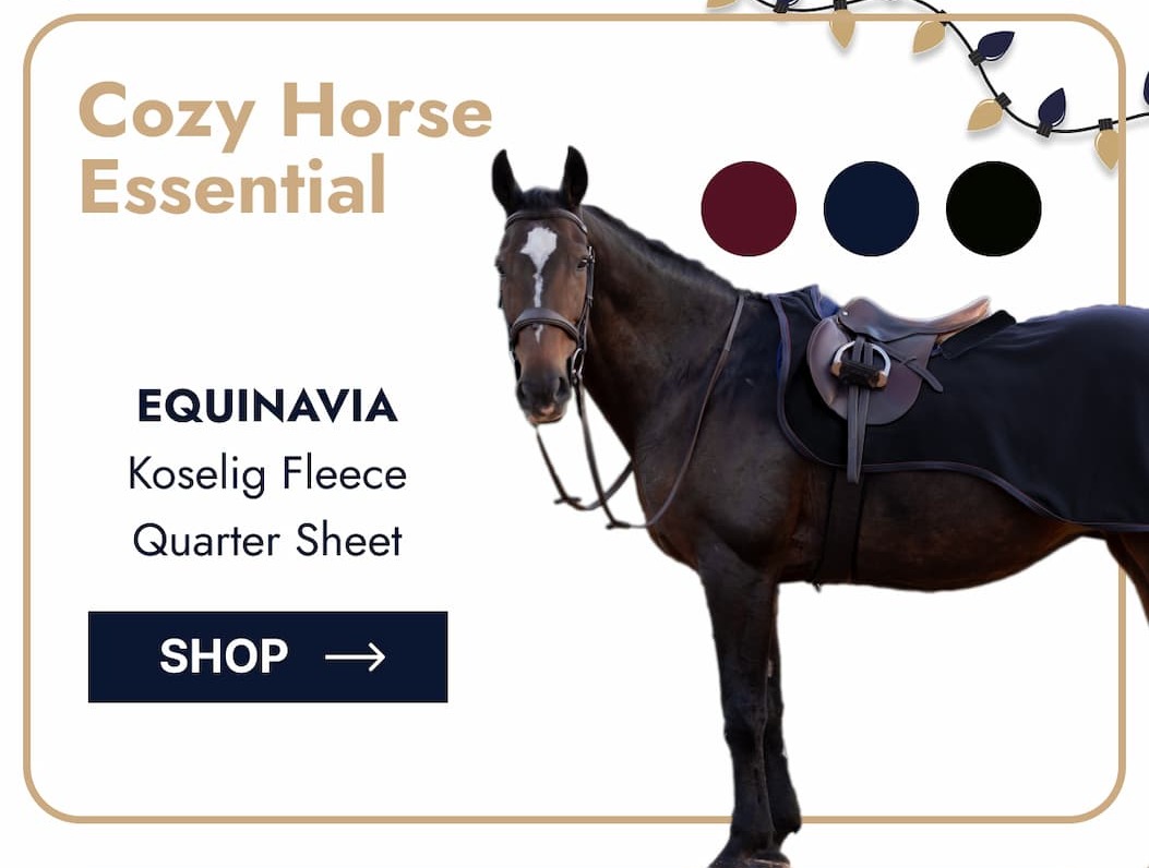 Cozy Horse Essential. Equinavia Koselig Fleece Quarter Sheet. Shop