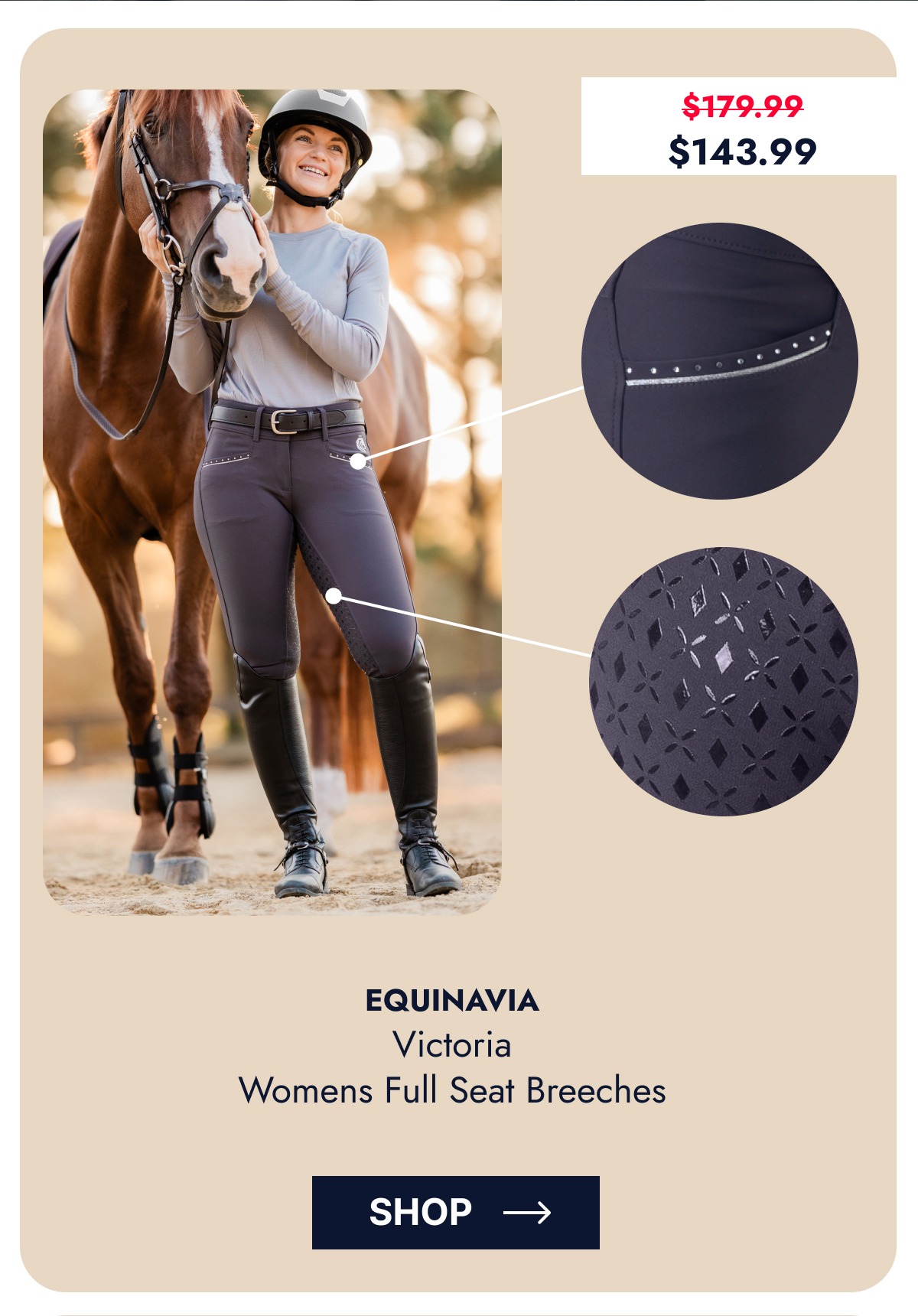 Equinavia Victoria Womens Full Seat Breeches