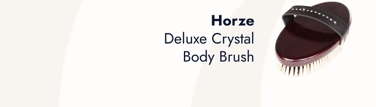 Horze Deluxe Crystal Body Brush