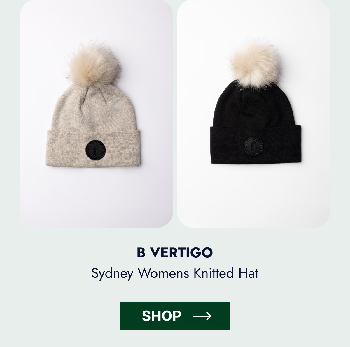 B Vertigo Sydney Womens Knitted Hat. Shop