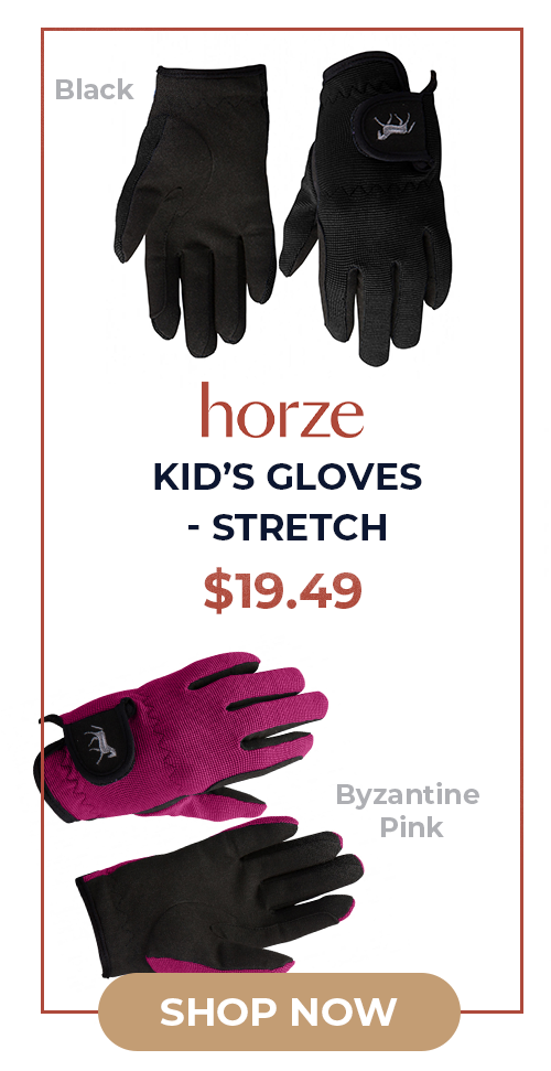 Horze Kid's Gloves - Stretch