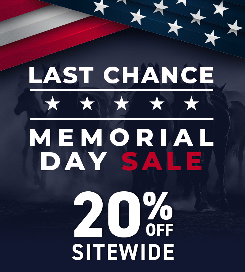 LAST CHANCE Memorial Day Sale 20% Off Sitewide Up to 70% Off All Items on Sale