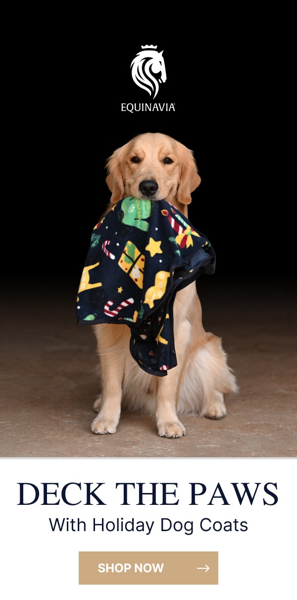Deck The Paws: With Holiday Dog Coats. Shop Now