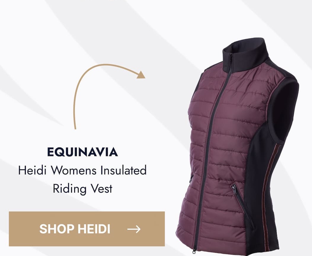 Equinavia Heidi Womens Insulated Riding Vest. Shop Heidi
