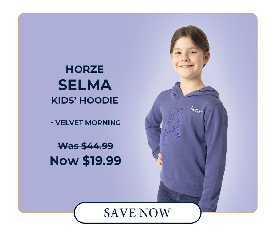 Horze Selma Kids Hoodie - Velvet Morning