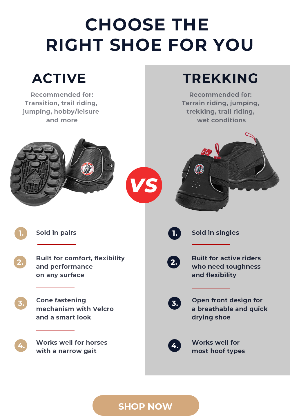 Equine Fusion Trekking Shoe - Black