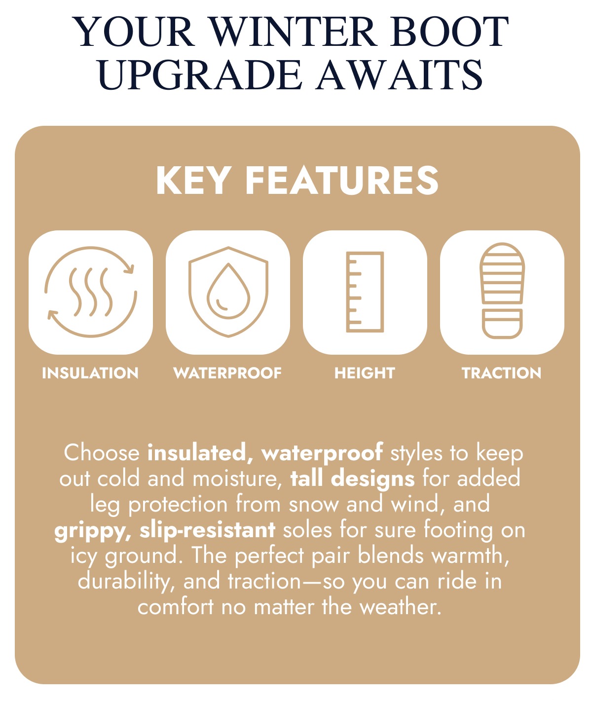 Your Winter Boot Upgrade Awaits