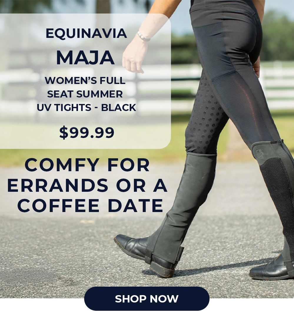 Equinavia Maja Women's Full Seat Summer UV Tights - Black