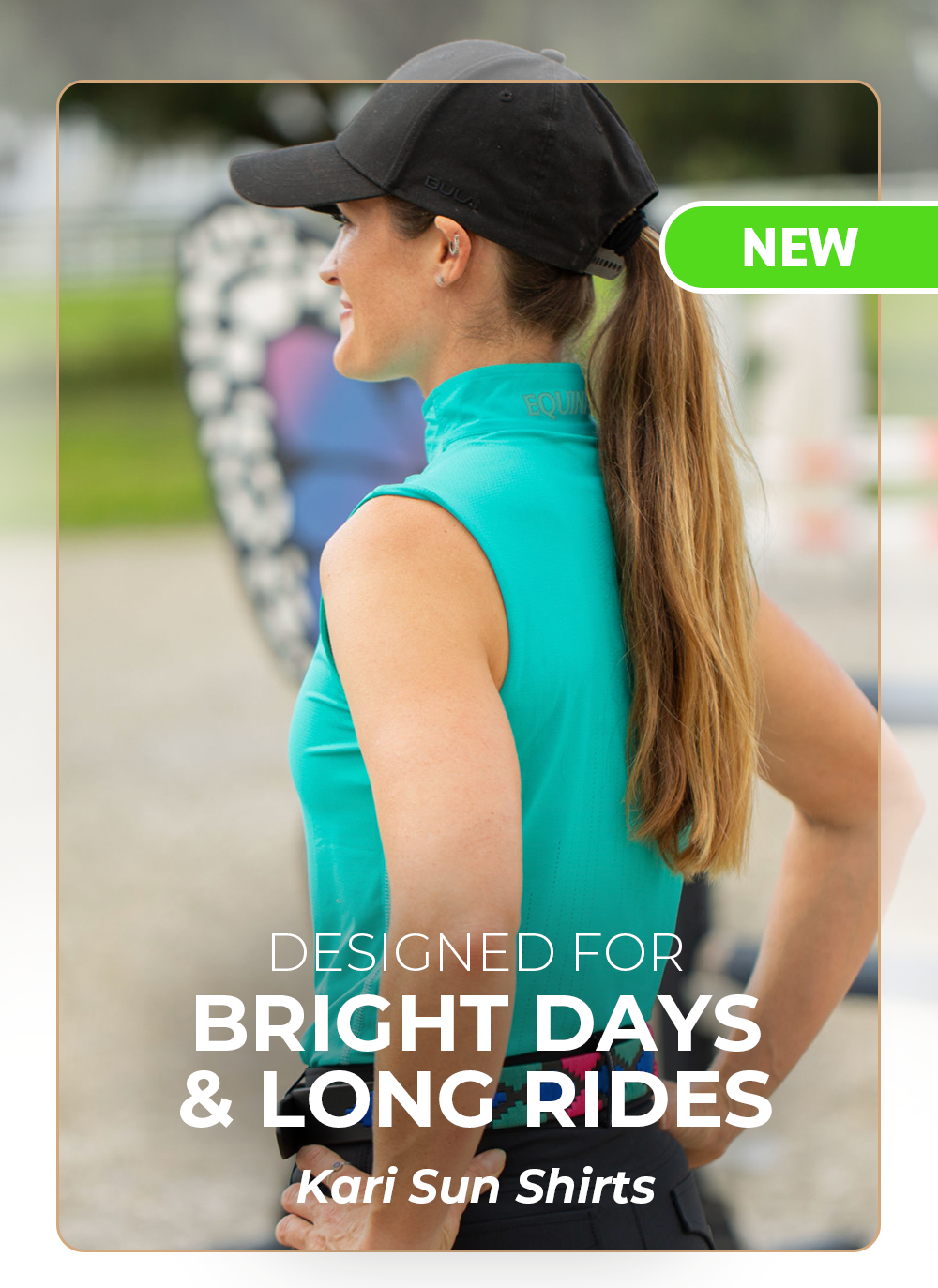 Designed for Bright Days & Long Rides. Kari Sun Shirts.