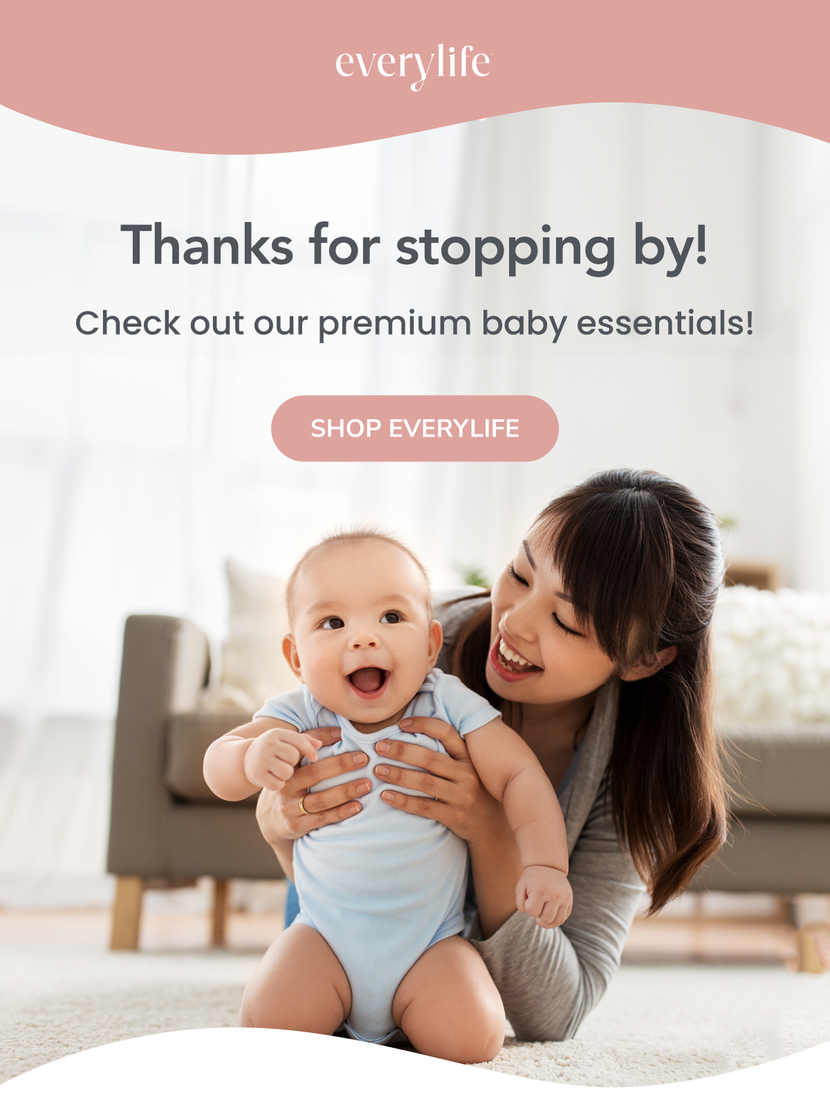 Thanks for stopping by! Continue Shopping Now