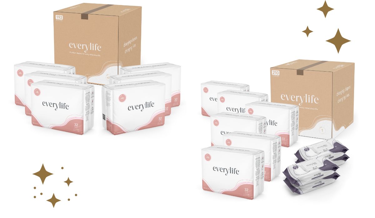 EveryLife Gift a Subscription - Diaper or Diaper & Wipe Bundle
